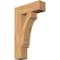 Ekena Millwork Imperial Block Smooth Bracket, Western Red Cedar, 5 1/2"W x 20"D x 32"H BKT06X20X32IMP05SWR - alternate 1
